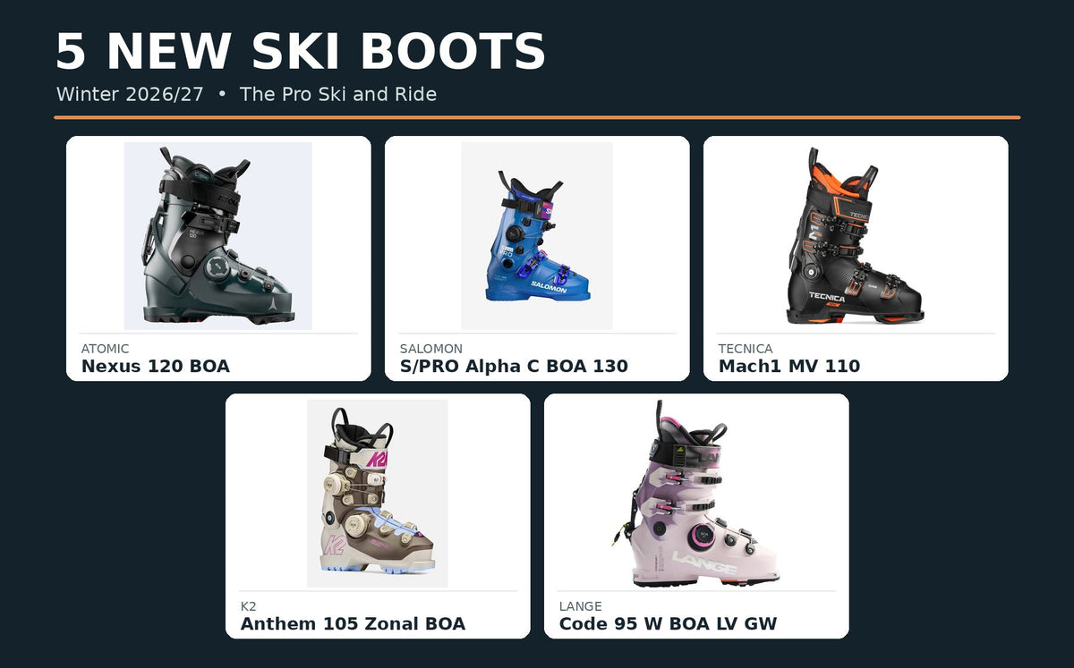2027 Ski Boot Collage