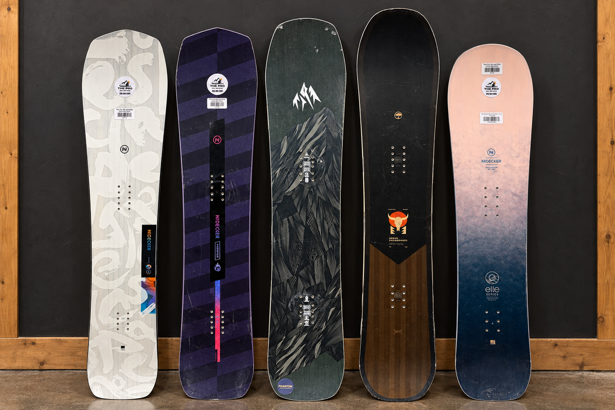 The Pro Ski and Ride Demo Snowboards