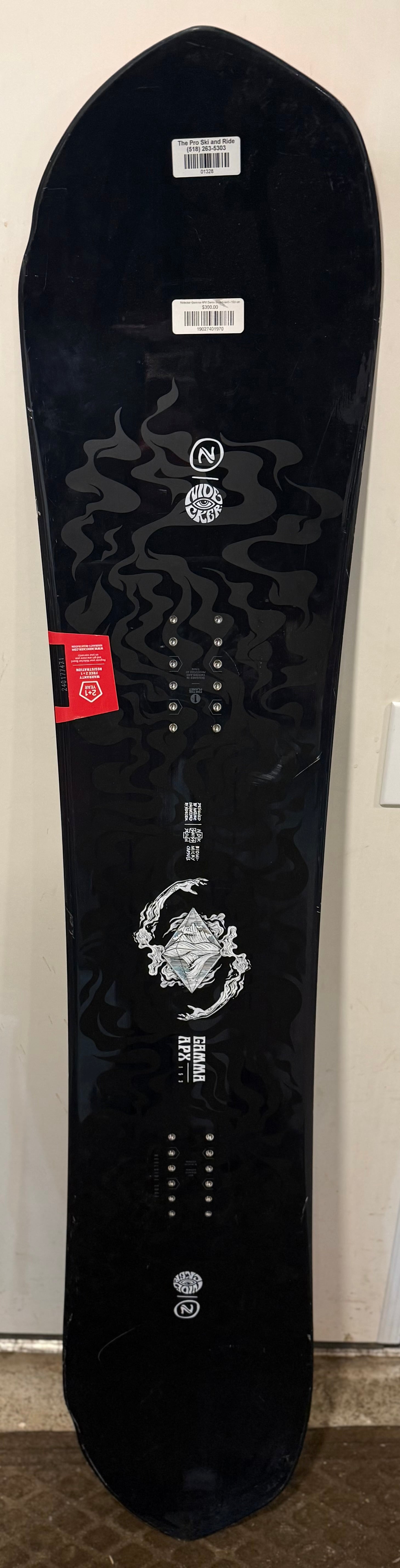 Nidecker Gamma APX Demo Snowboard - 153 cm
