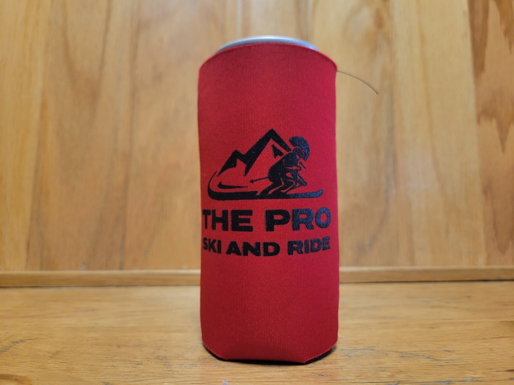 The Pro Logo Slim Can Cooler