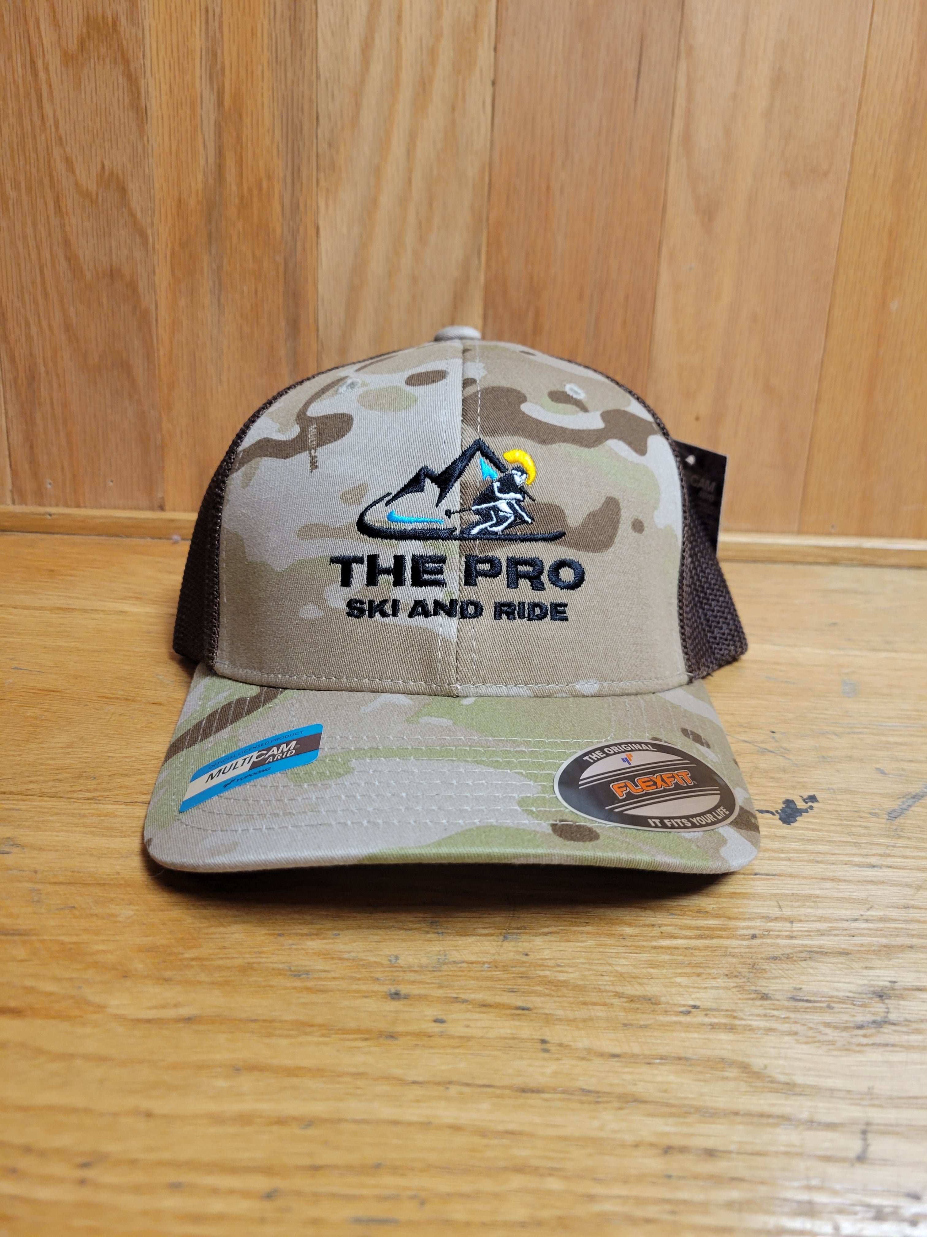The Pro Logo Flex Fitted Trucker Hat