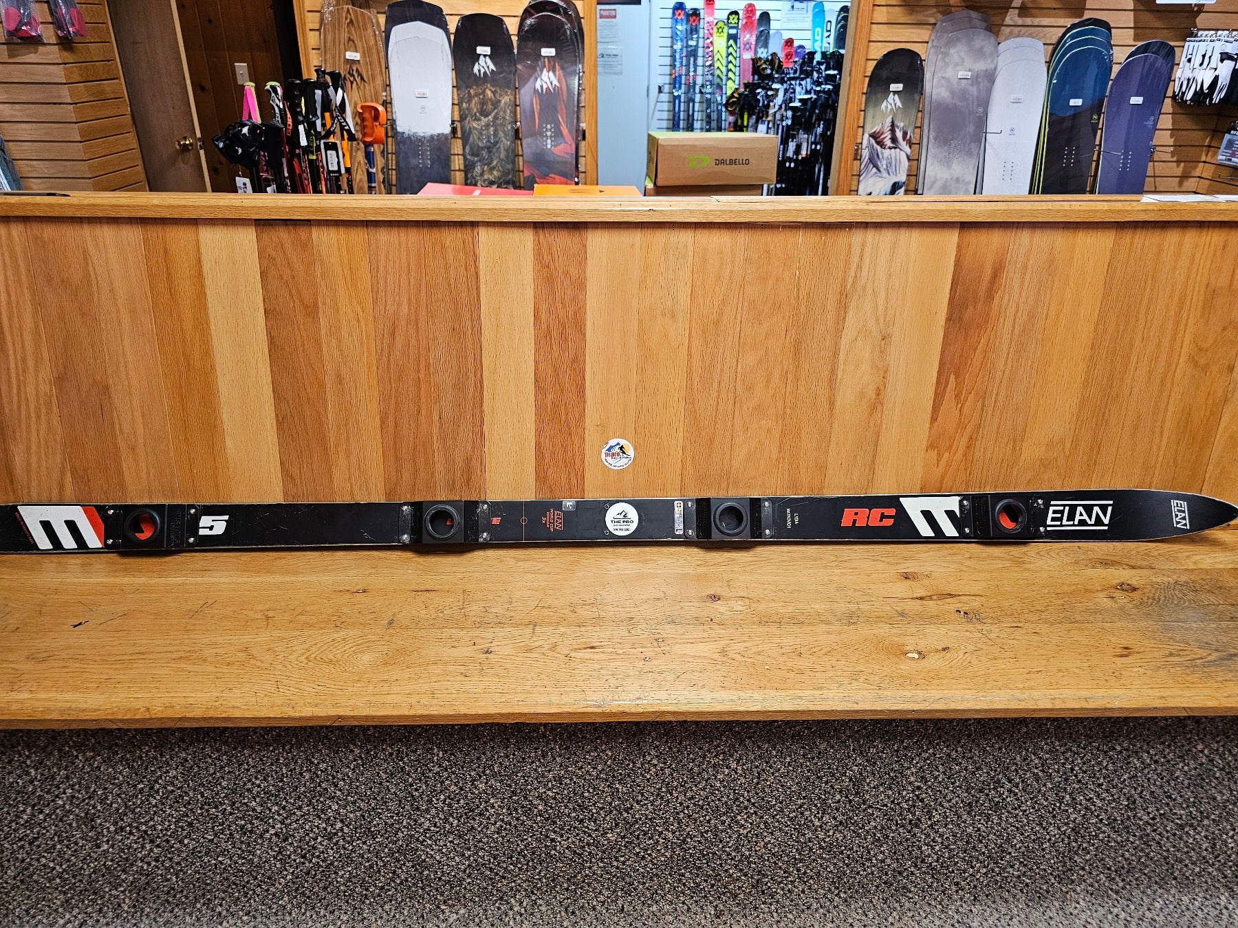 Vintage Shot Ski