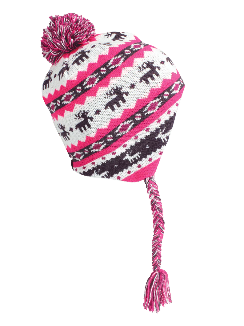 Seirus Jr Antler Drop Ear Hat Natural