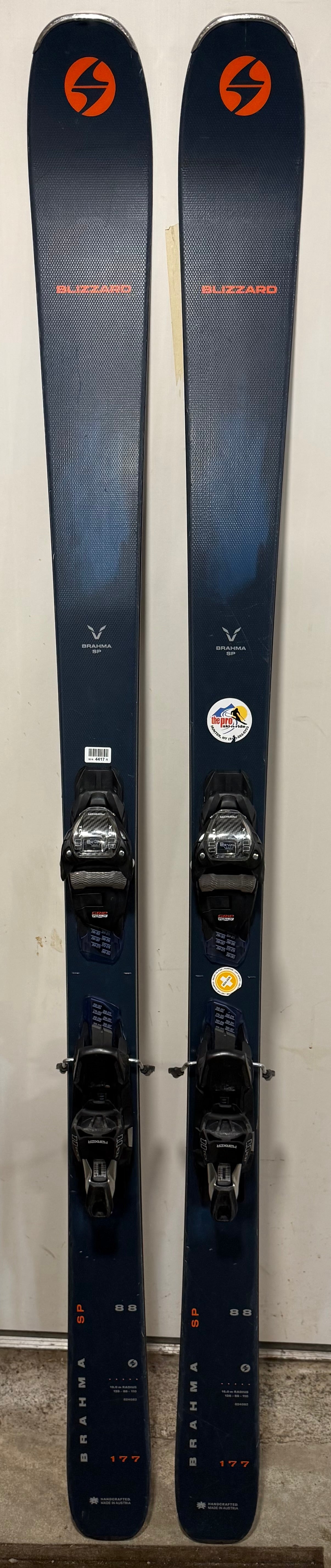 Blizzard Brahma 88 SP Demo Skis - 177 cm