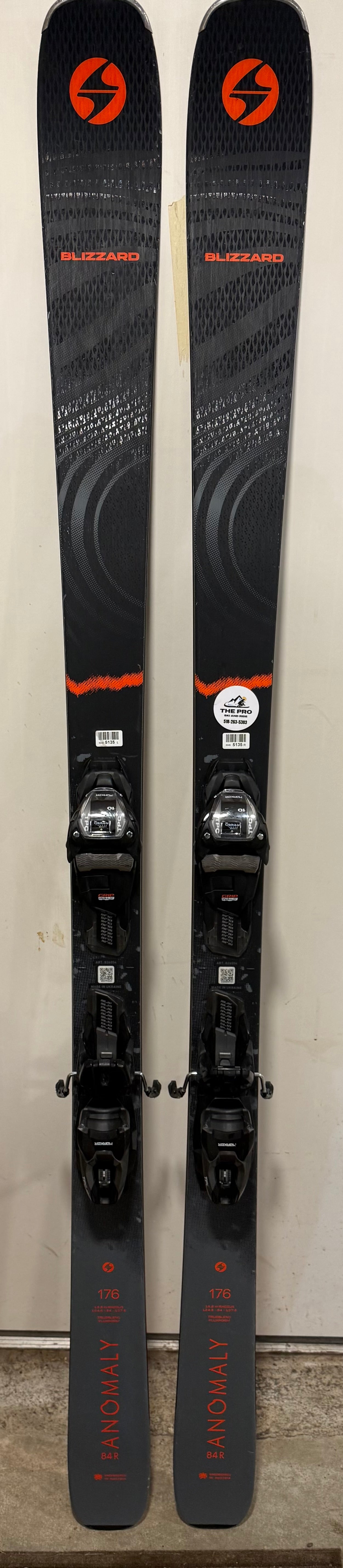 Blizzard Anomaly 84 Demo Skis - 176 cm