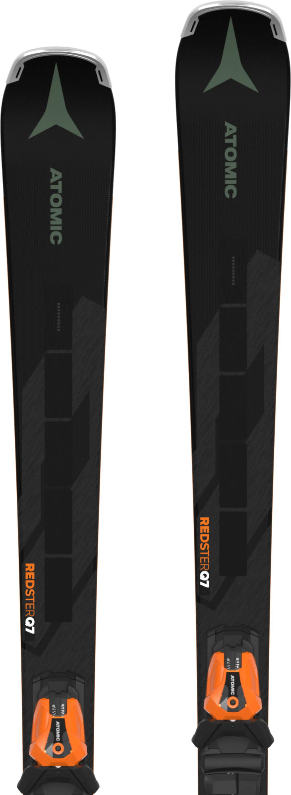 Atomic Q7 Revoshock C Skis 2026 (Bindings Included) Tip Closeup