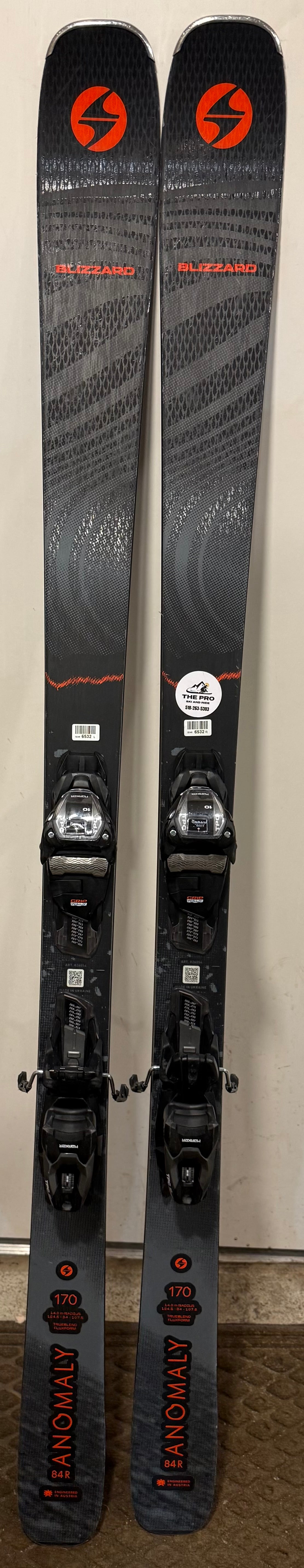 Blizzard Anomaly 84 Demo Skis - 170 cm