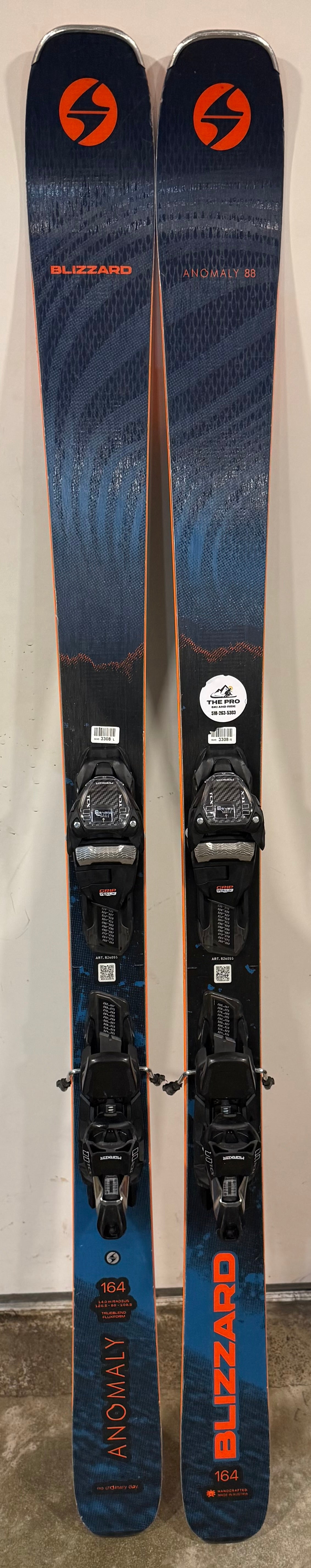 Blizzard Anomaly 88 Demo Skis - 164 cm