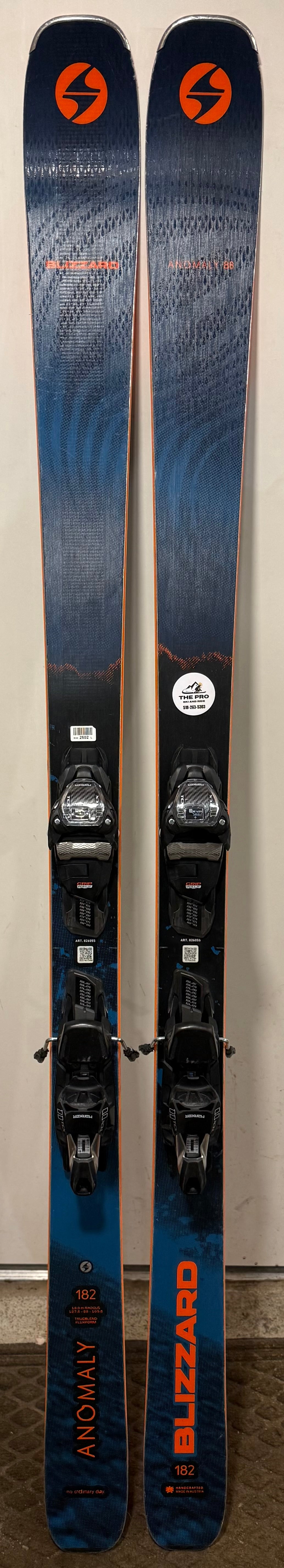 Blizzard Anomaly 88 Demo Skis - 182 cm