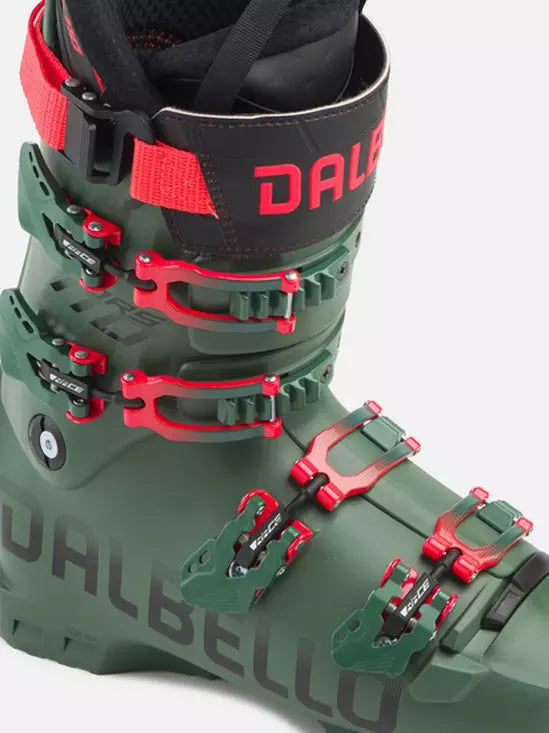 Dalbello DRS 110 Ski Boots 2026 Top View of Buckles