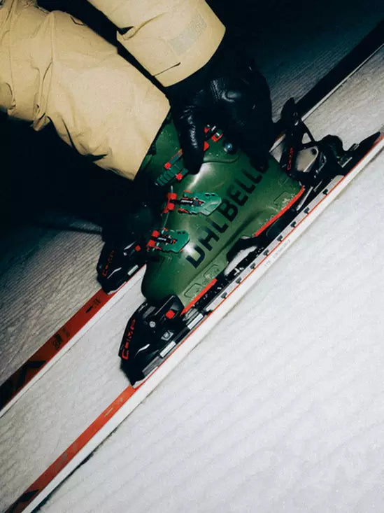 Dalbello DRS 110 Ski Boots 2026 with lifters in bindings