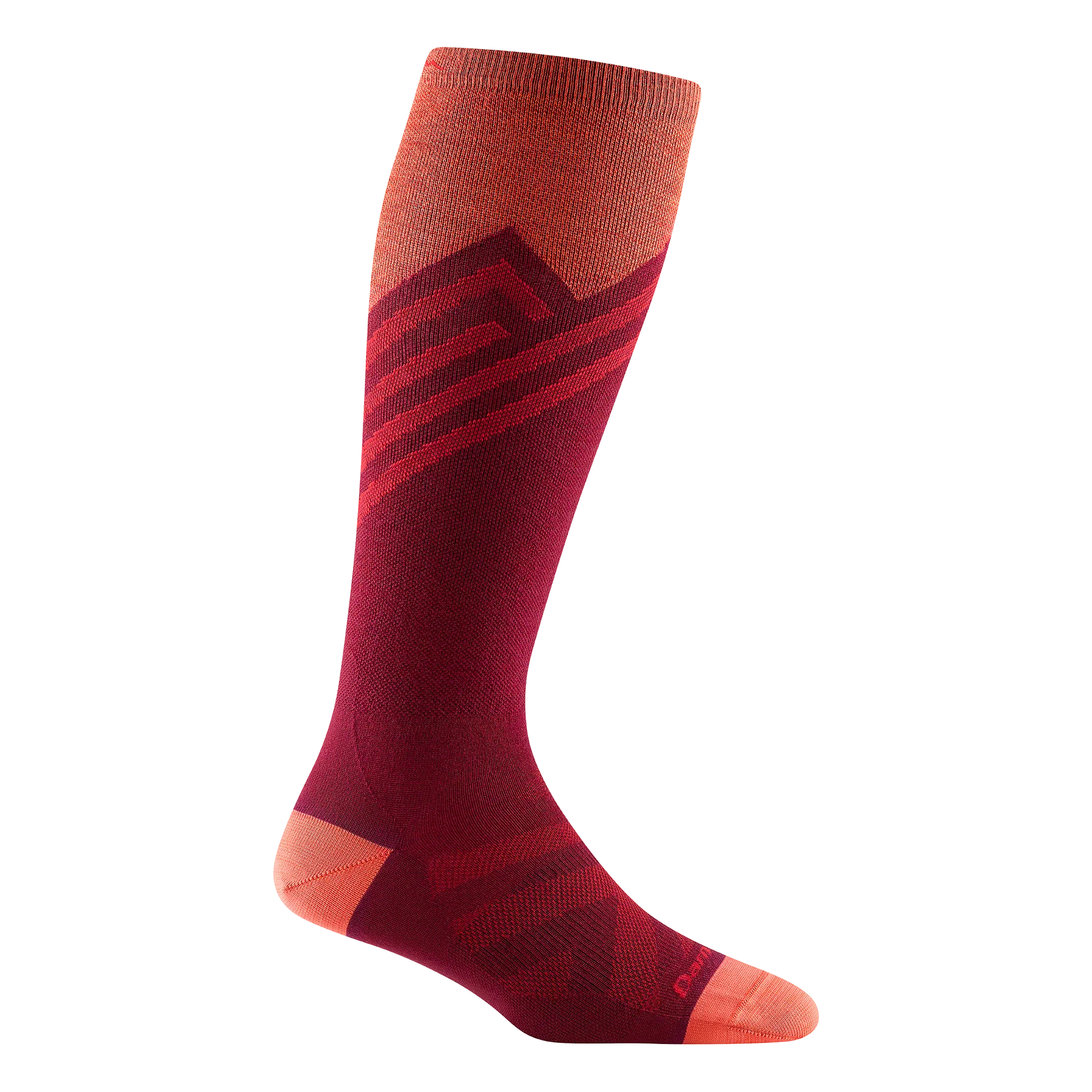 Darn Tough Burgundy Peak Socks