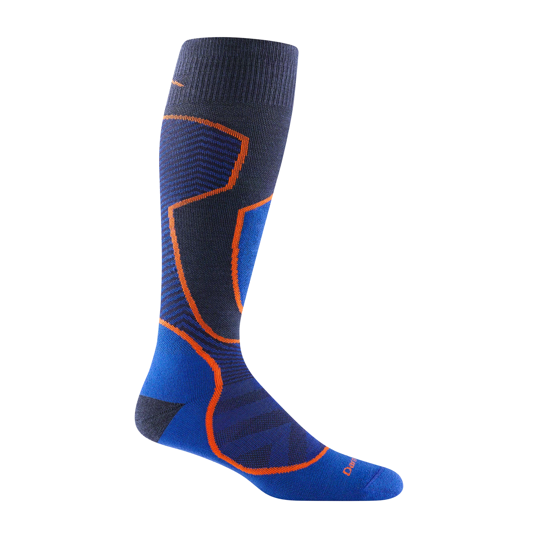 Men's Outer Limits Over-the-Calf Lightweight Ski & Snowboard Sock Eclipse