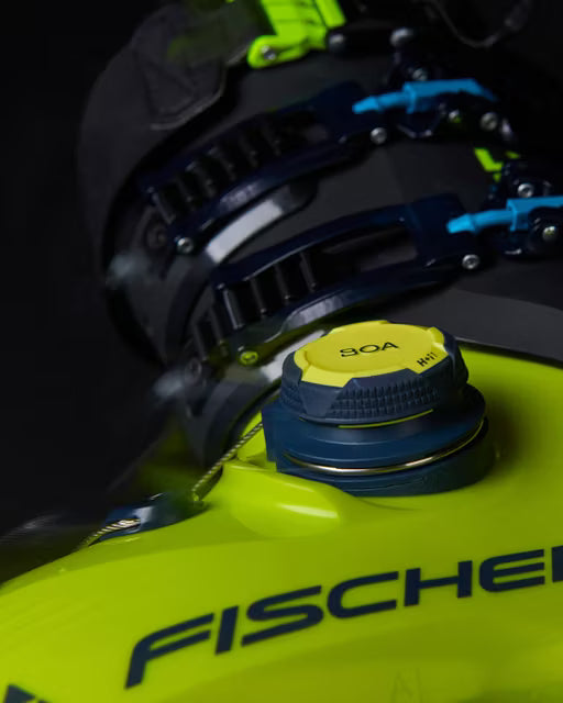 Fischer RC4 Carbon Pro LV BOA Ski Boots 2026 BOA Coiler Closeup