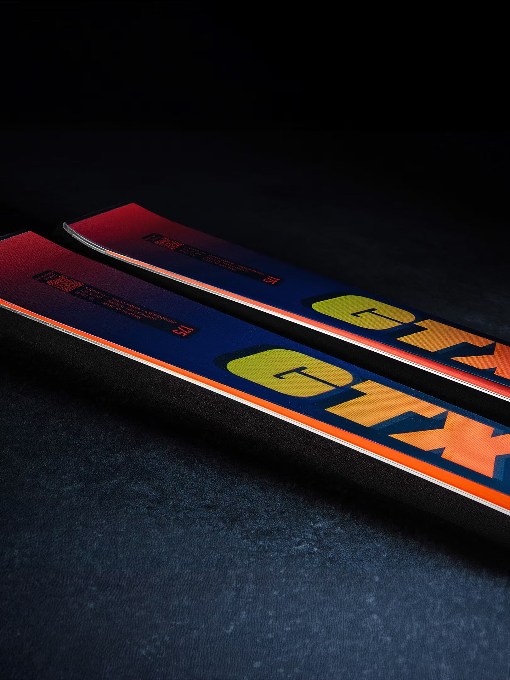 Fischer The Curv GTX Skis 2026 Tails Studio Photo