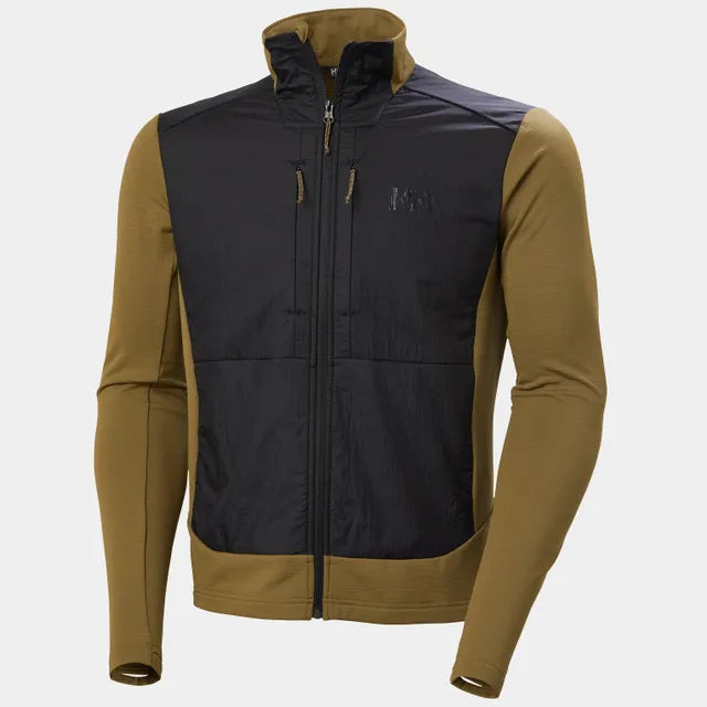 Helly Hansen Men's Versalite Hybrid Fleece Jacket Sepia
