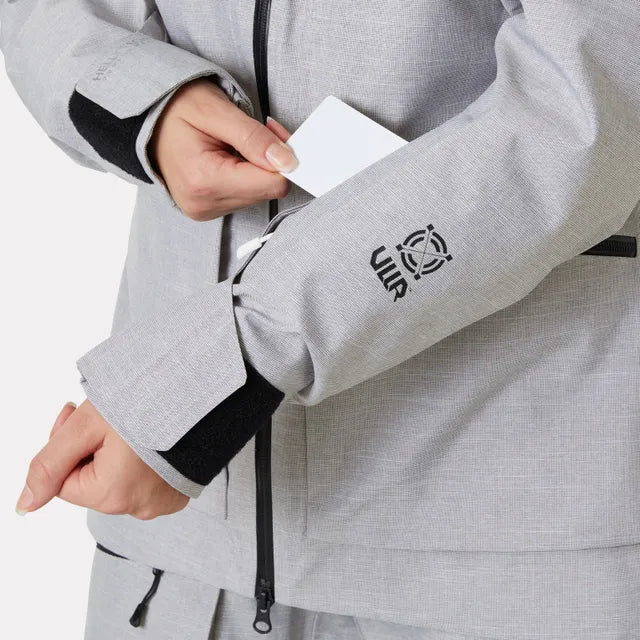 Helly Hansen Women’s Powderqueen 3.0 Ski Jacket Grey Melange