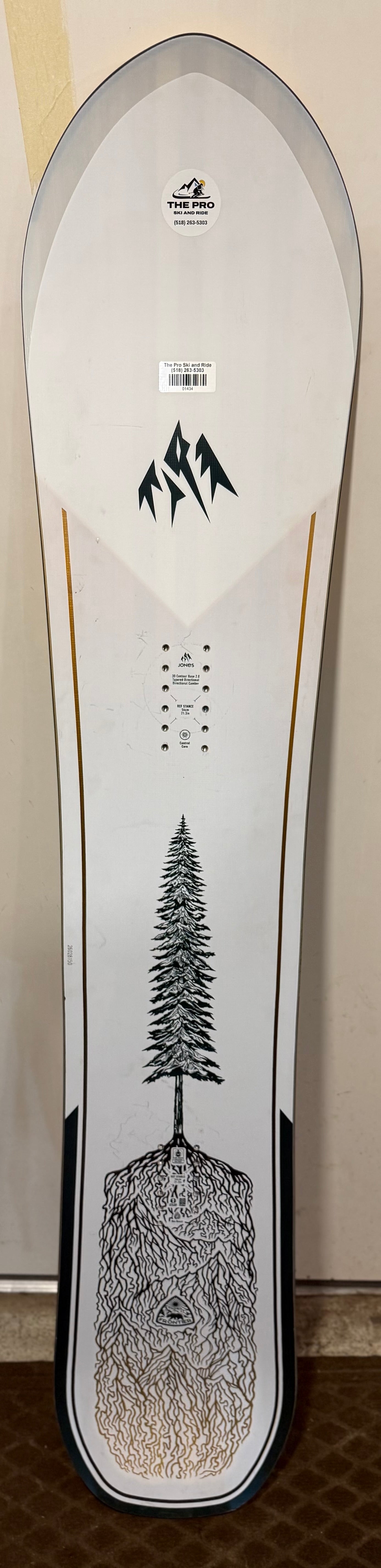 Jones Frontier 2.0 Demo Snowboard - 156 cm