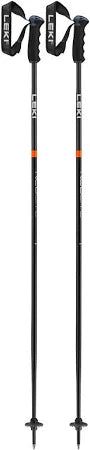 Leki Neolite Airfoil Ski Poles Black Orange