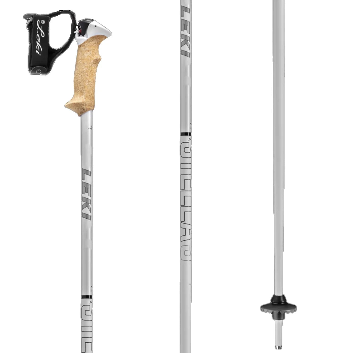 Leki Stella S Ski Poles White