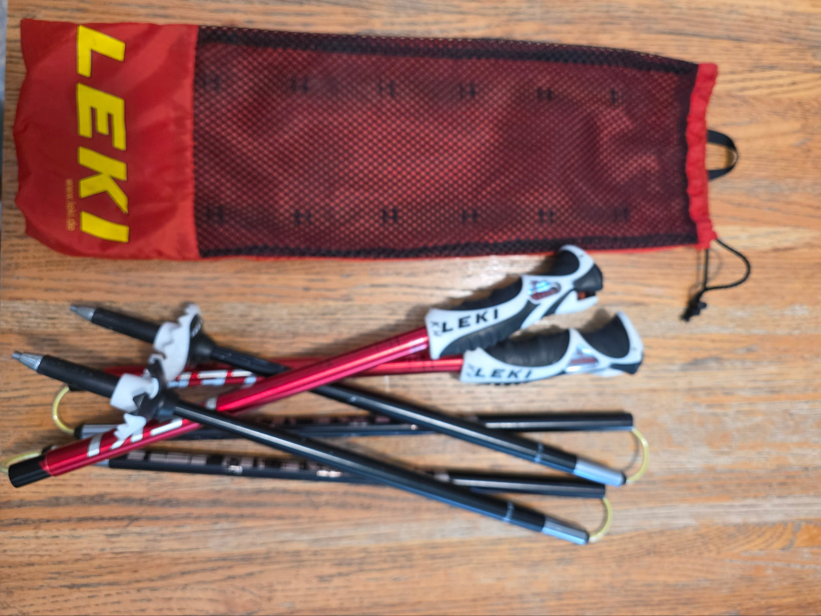 Leki Alpine Stick Collapsible Ski Poles