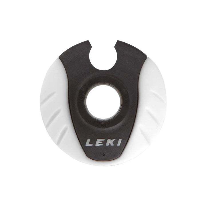 Leki Ski Pole Basket Cobra Black White