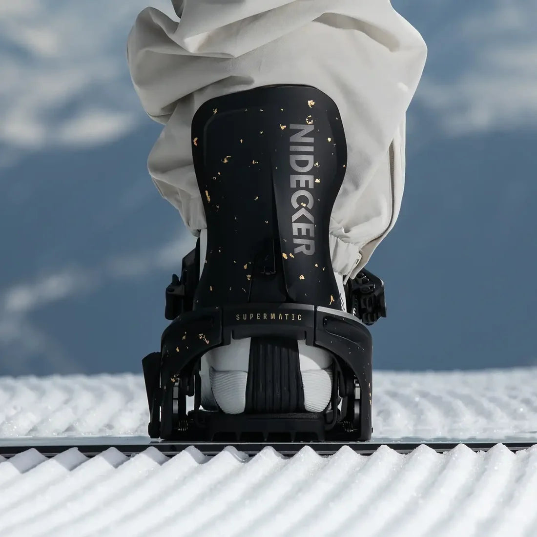Nidecker LT Supermatic Snowboard Bindings 2027 Stardust Highback