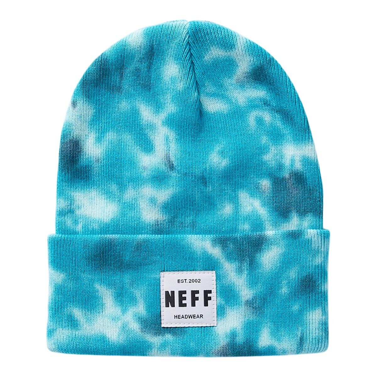 Neff Lawrence Tie Dye Beanie Teal