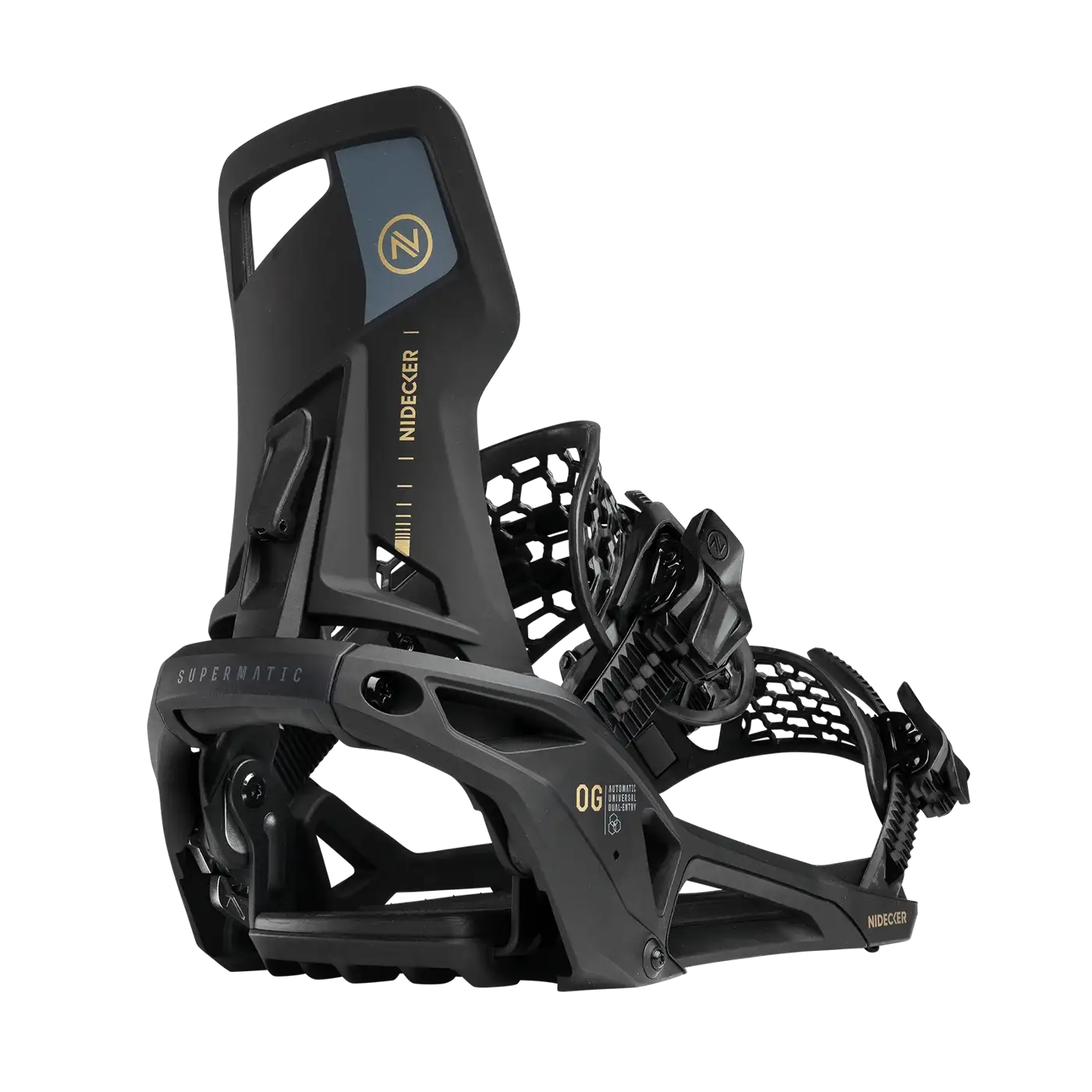 Nidecker OG Supermatic Snowboard Bindings 2026