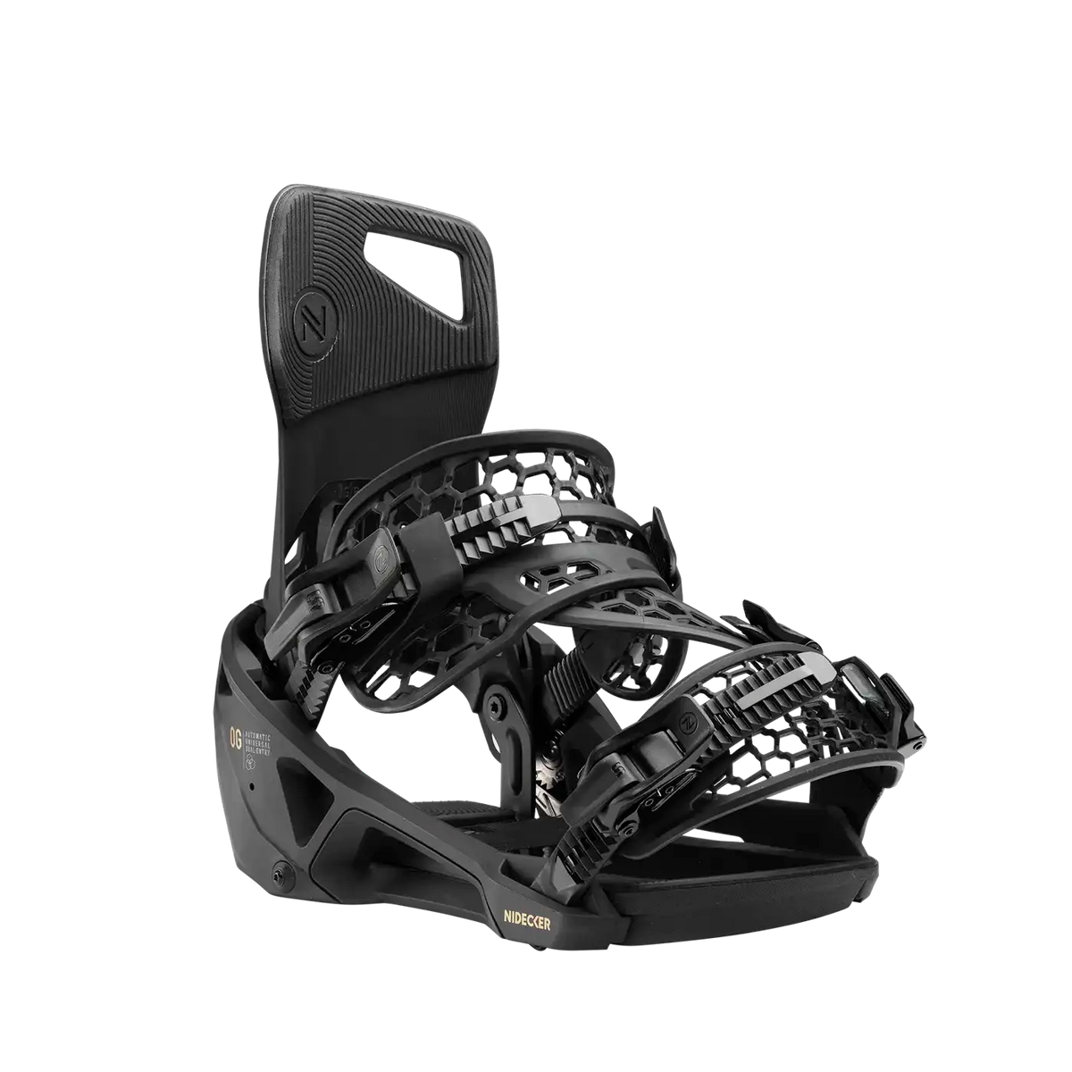 Nidecker OG Supermatic Snowboard Bindings 2027 Black