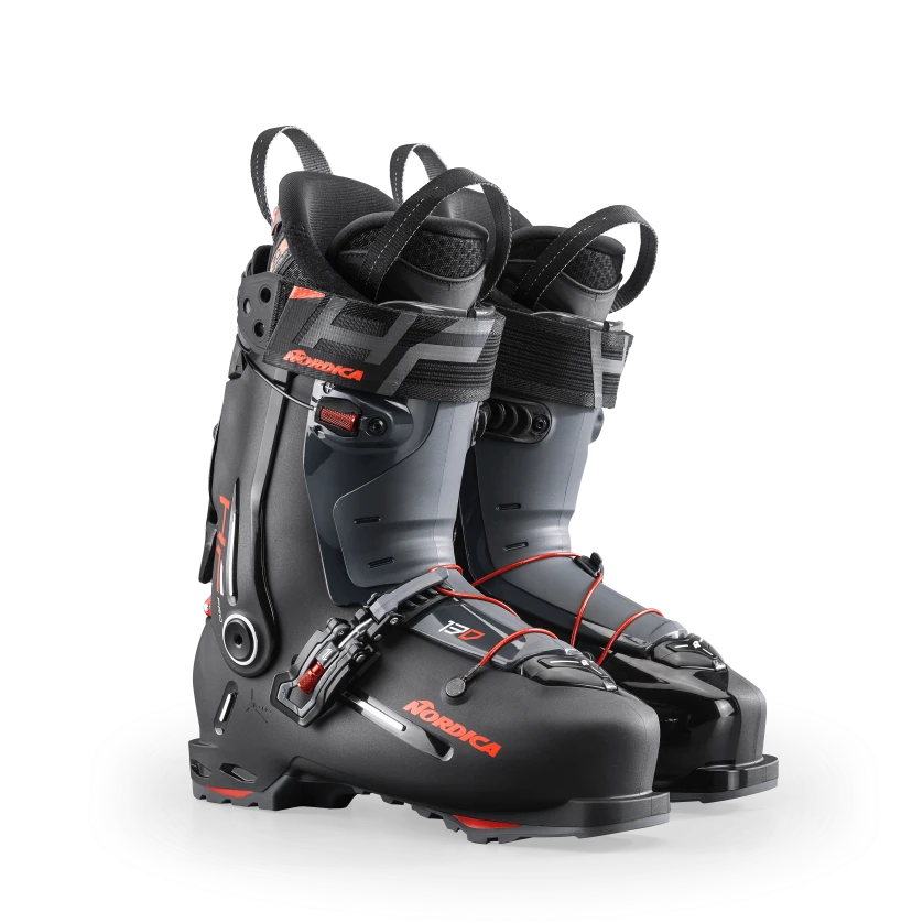 Nordica HF Pro 130 Ski Boots 2025 Grey Red 26.5