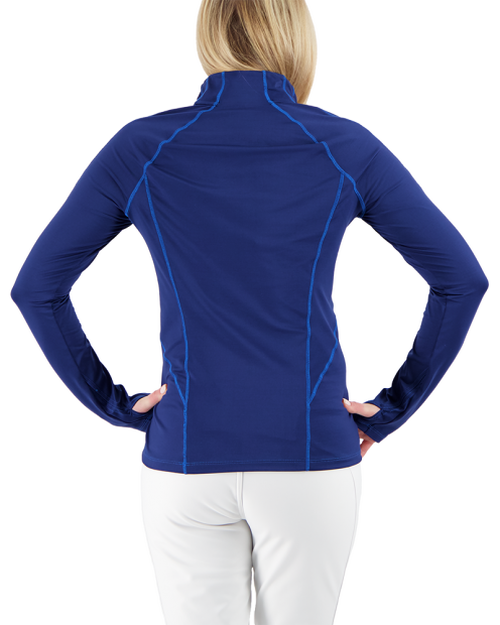 Obermeyer Women's Discover 1/4 Zip Baselayer Navy
