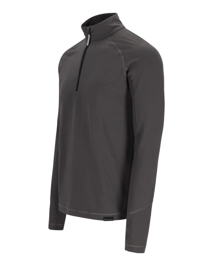 Obermeyer Flex 1/4 Zip Long Sleeve Shirt Basalt