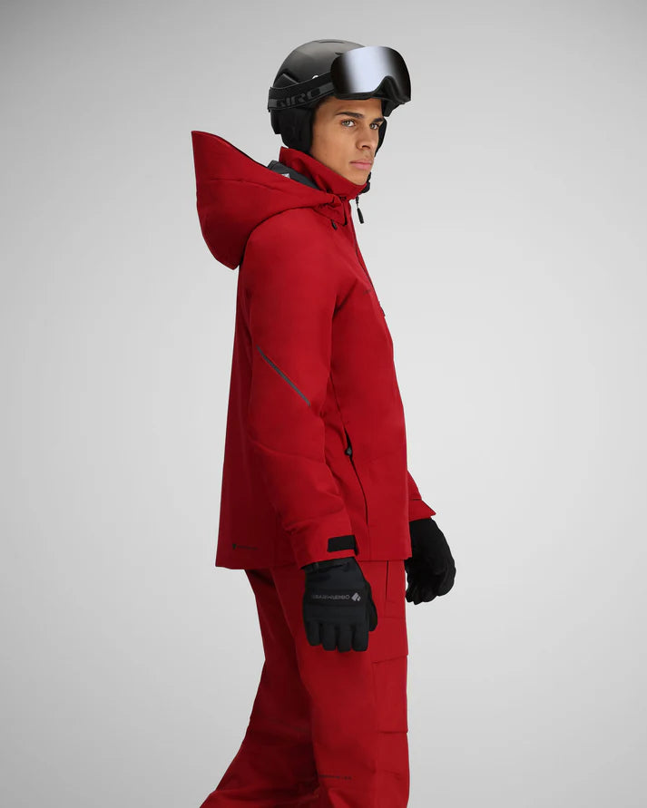 Obermeyer Men's Raze Jacket Rustic Red