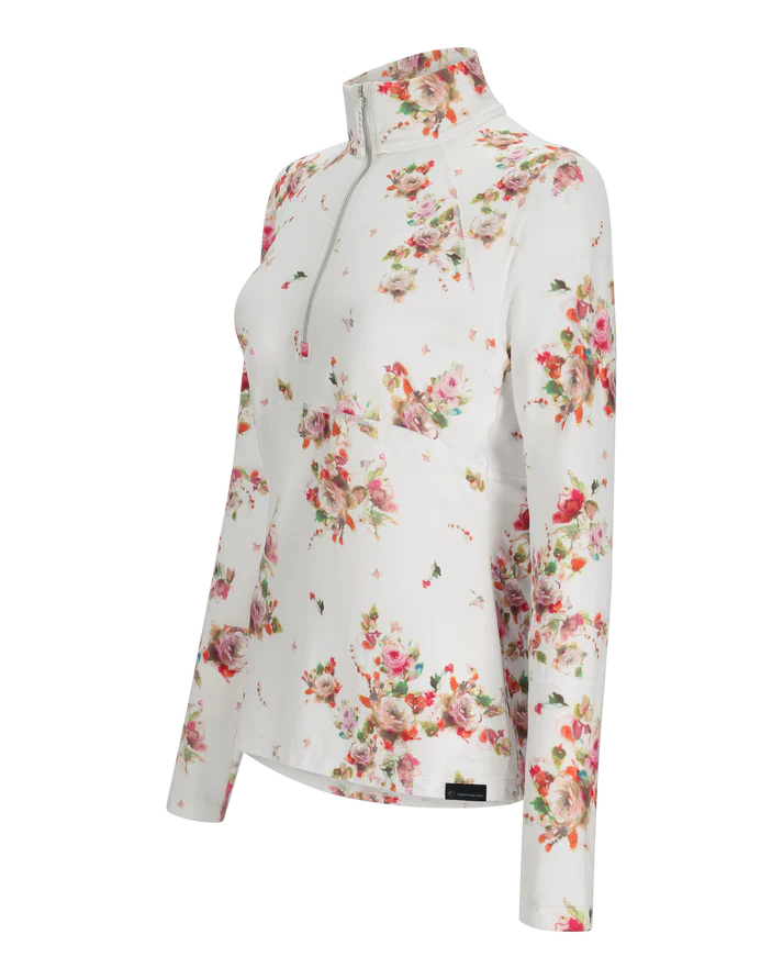 Obermeyer Women's Discover 1/4 Zip Baselayer Rose Garden