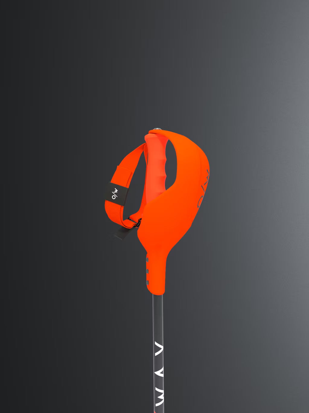 One Way Gate Guard WC Neon Orange