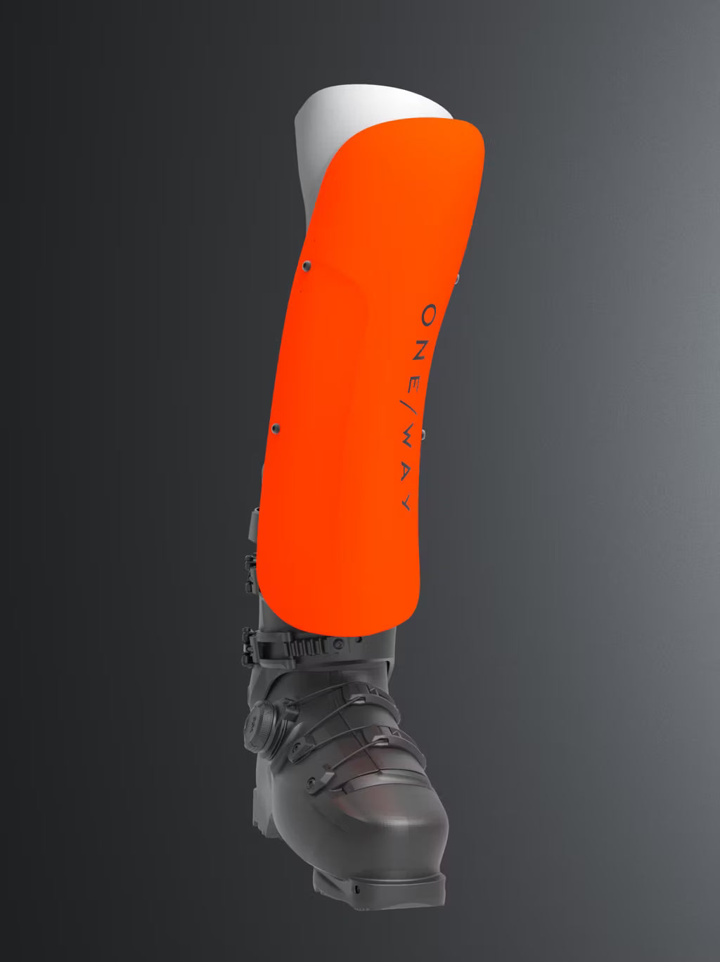 One Way Shin Guard WC Adult 2026 Demo on Boot