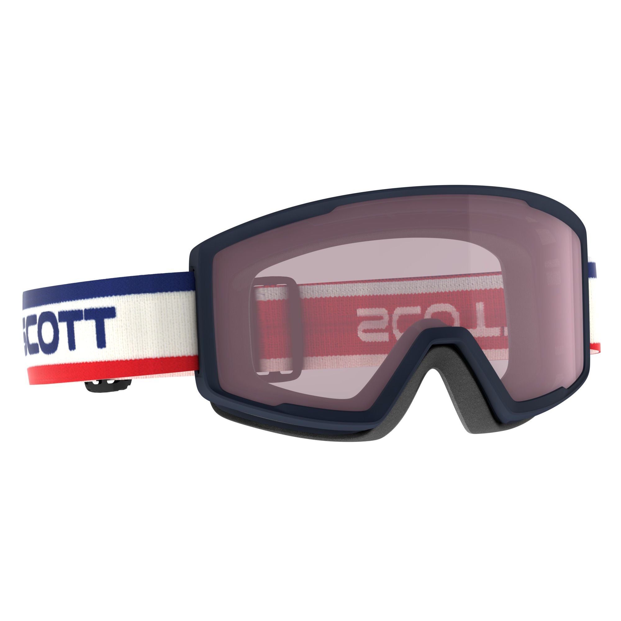 Scott Factor Goggles Beige/Blue Enhancer Lens