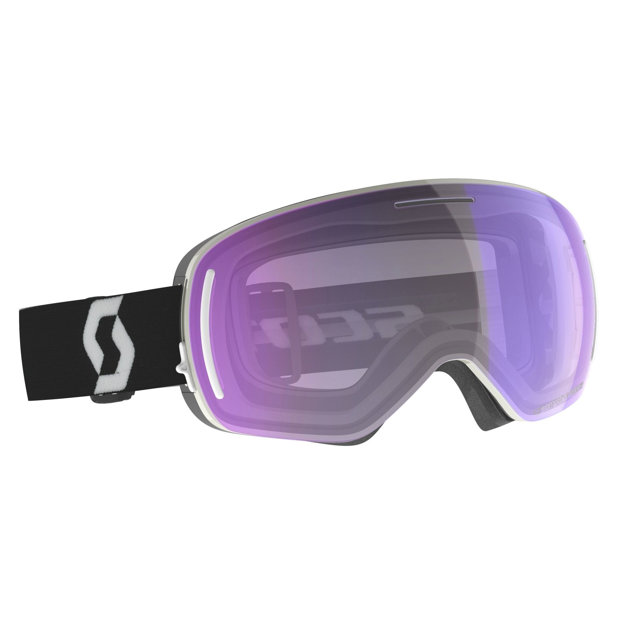 Scott LCG Evo Light Sensitive Goggles Team White/Black