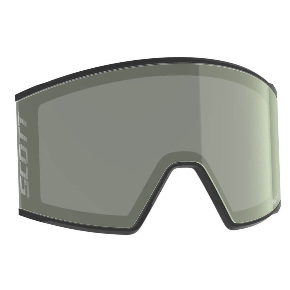 Scott React AMP Green Chrome Lens