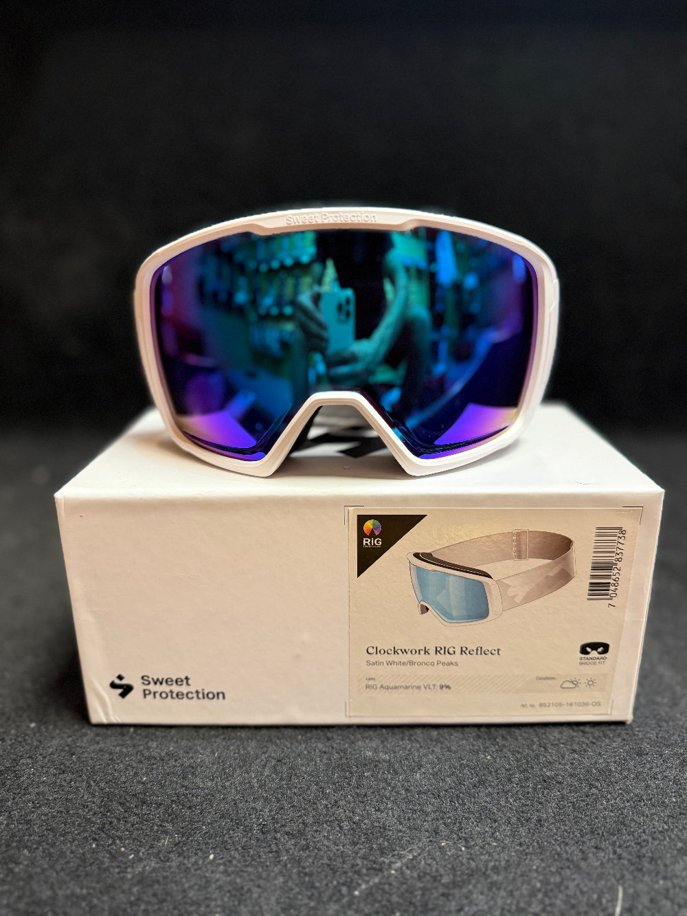 clockwork goggles Sweet Protection - Clockwork RIG Reflect Goggles - White