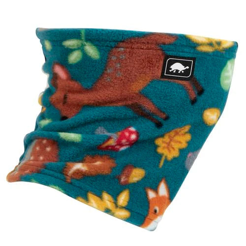 Turtle Fur Kids Playful Prints Fleece Single-Layer Neck Warmer Cuddly Critters