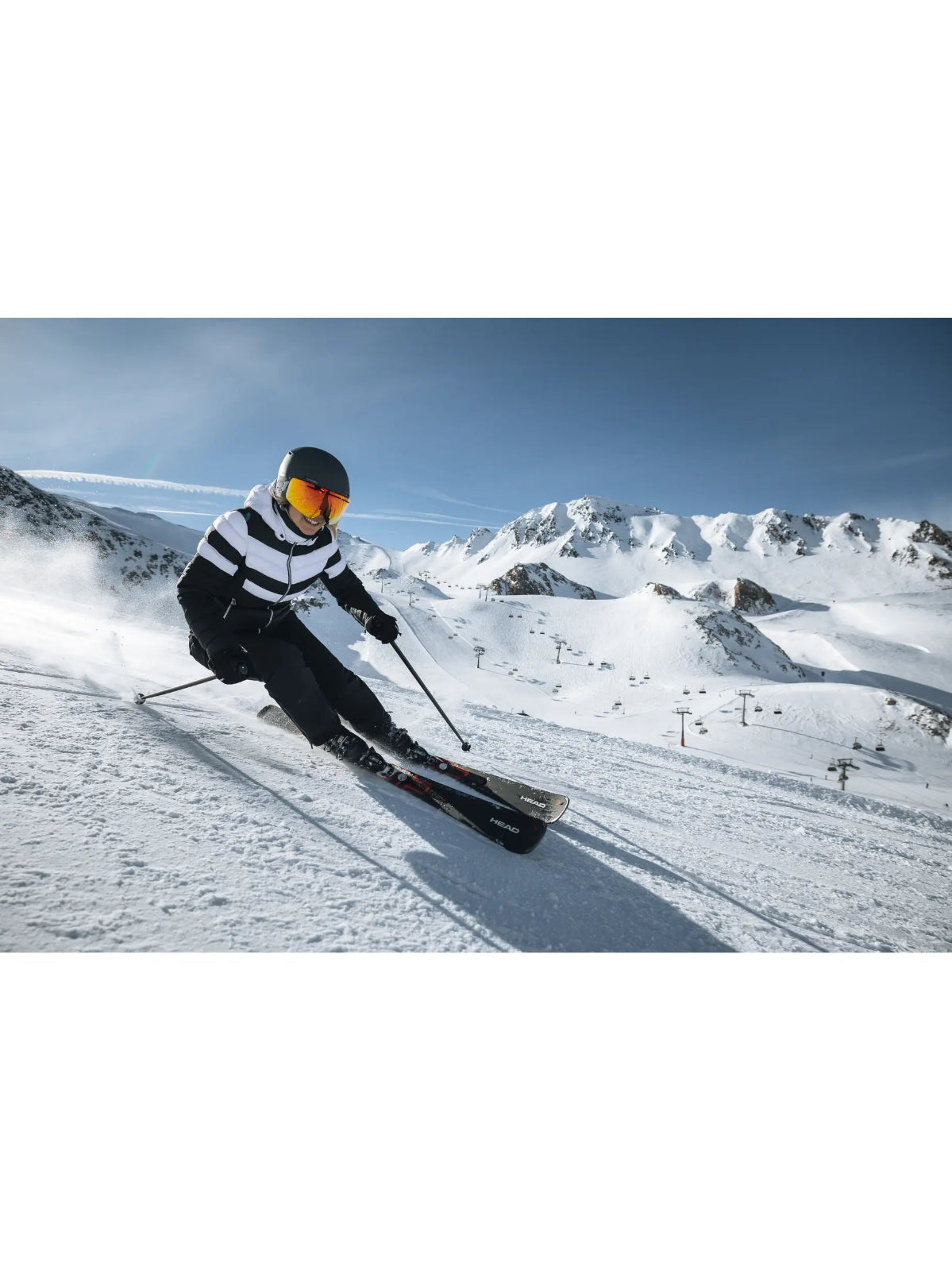 Tyrolia Protector SLR 11 GW Ski Bindings Solid Black On Snow