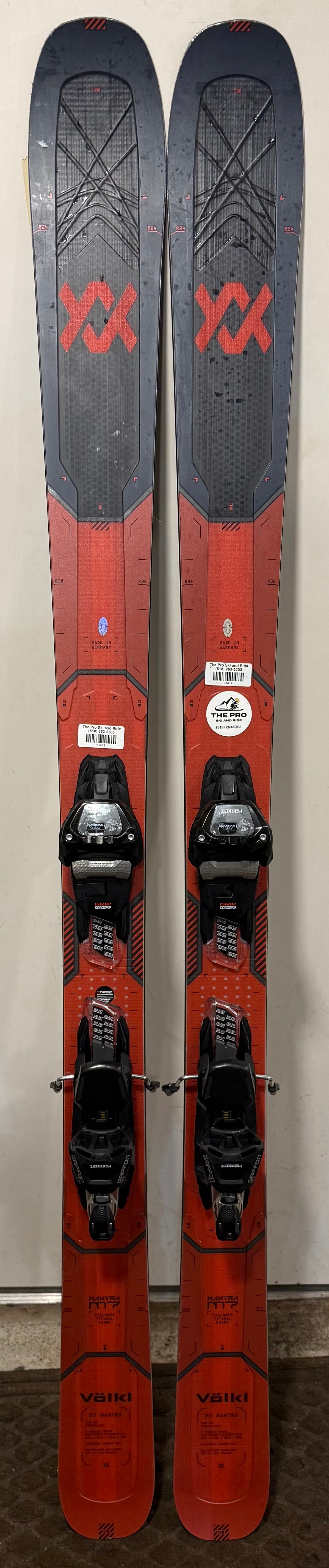Volkl Mantra M7 96 Demo Skis - 170 cm