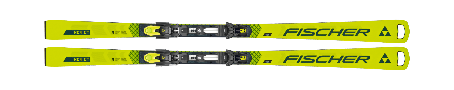 Fischer RC4 WC CT M-Plate Skis 2025 (Bindings Included) 