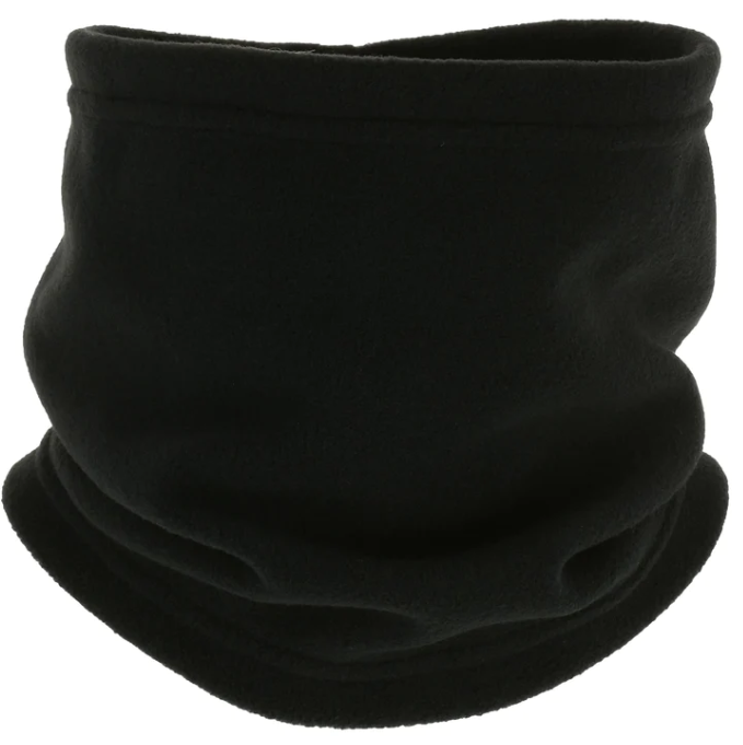 SAA 2 Ply Fleece Neckie Black