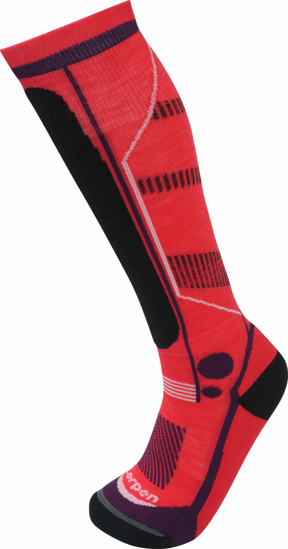 Lorpen Kids Ski Light Socks Sweet Red