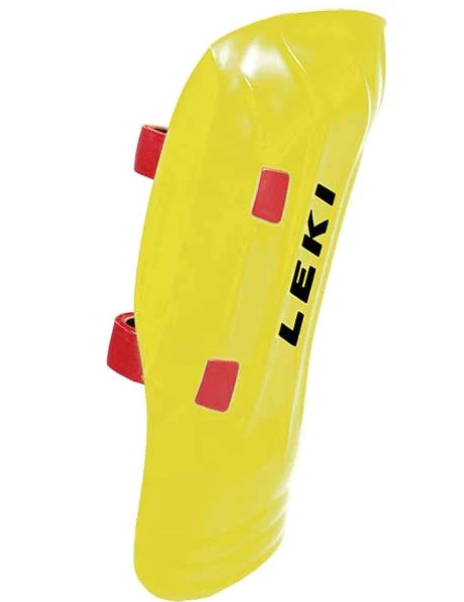 Leki WC Pro Shin Guards Yellow