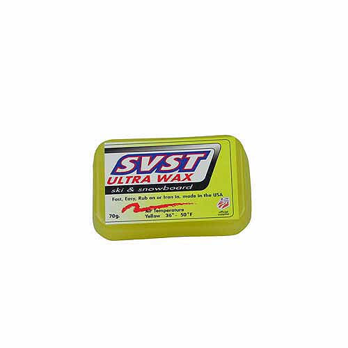 SVST Ski and Snowboard Ultra Wax Yellow
