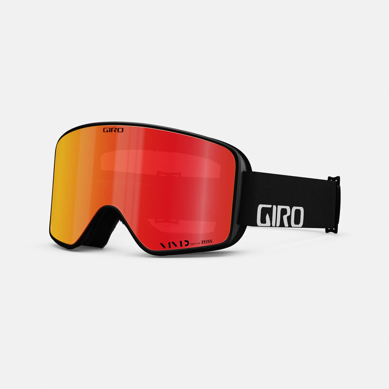 Giro Method Goggles Black Wordmark Vivid Ember Hero